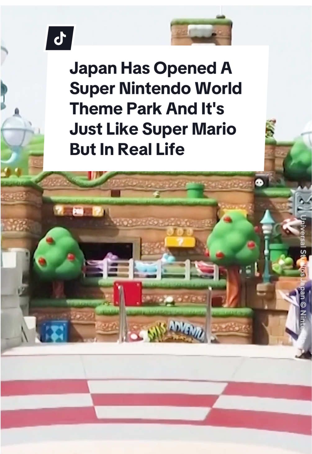 n March 2021, Japan opened Super Nintendo World, a new theme park area based on the Super Mario games series and it looks just like the game but in real life 🎮👾🤩 - #fyp #EduTok #LearnOnTikTok #tiktoknews #supernintendoworld #nintendo #supermario #mario #luigi #themepark #themeparks #game #videogame #videogames #nintendolife #nintendogames #nintendoworld #supermarioworld #supermariobros #mariobros #ride #rides #AR  #universalstudios #universalstudiosjapan #travel #explore #tokyo #japan #japanese #日本 #スーパーニンテンドーワールド #USJファン #usj 