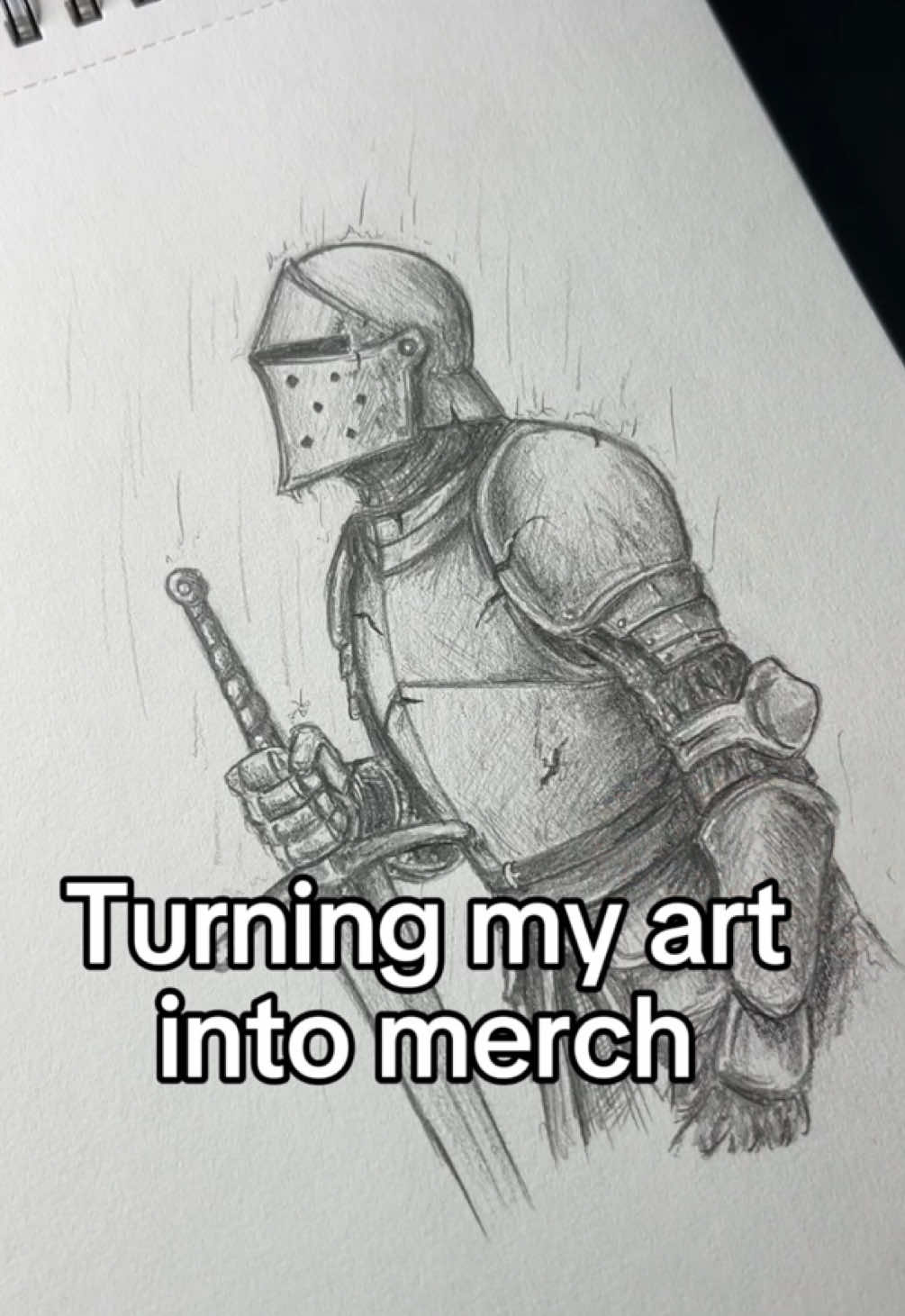 Turning my art into merch using Printful! #ad #Printful #artistsoftiktok #art #printondemand  art business print on demand drawings