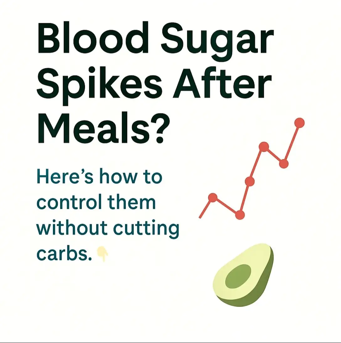 Blood sugar crashes your vibe after meals? 🚫🍭 Good news: You don’t have to cut carbs to keep things steady. ✨ Adding healthy fats can help: ✅ Slow down digestion ✅ Improve insulin sensitivity ✅ Keep you satisfied longer Think avocado, olive oil, ghee, nuts, or seeds 🥑🥜🥗 Pair them with your favorite carbs for smoother energy, fewer spikes, and better balance. 👉 Swipe for the science + practical tips. 💬 What’s YOUR go-to healthy fat? Share below! #creatorsearchinsights  #health, #wellness, #healthtips, #healthyhabits, 
