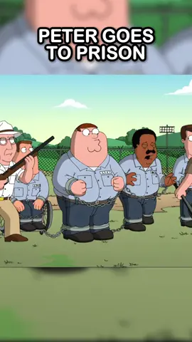 Peter Goes To Prison😭 #familyguy #fyp 