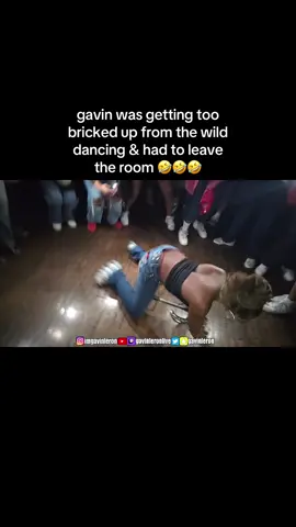 bro hit the exit 😂😂😂 (his twitch - gavinleronlive) #gavinleron #gavinleronliveclips #gavinleronlive #party #dancing 