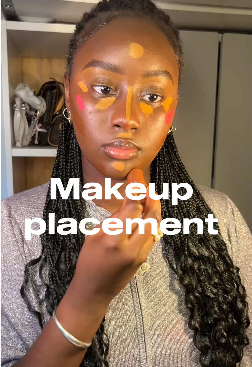 How to layer your makeup 😍follow for more ❤️ Products Concealer @KIKO Milano  Liquid blush @e.l.f. Cosmetics @essence.cosmeticsush, powder @NYX Professional Makeup @nyxcosmetics de  #underpainting #makeuphacks #makeupforbeginners #BeautyTips #beautycontentcreator 