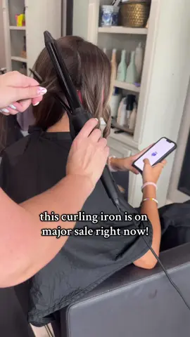 The curling iron hairstylists know and TRUST, now at an even better price!! #bioionic #curlingiron #curltutorial #blondehighlights 