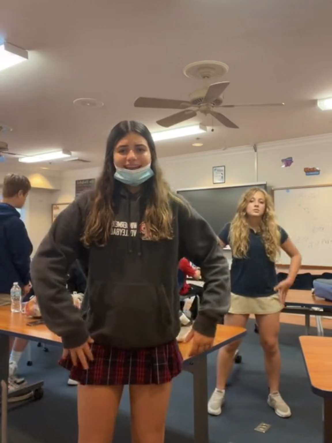 #skirts #duos #backtoschool #miniskirt #dance #thirsttrap #fakebodyy⚠️ #bop #viral #fyp #baddie #cheeky #18 #slaytok #OOTD #fit #pretty #viralsounds #snowbunny #brunette