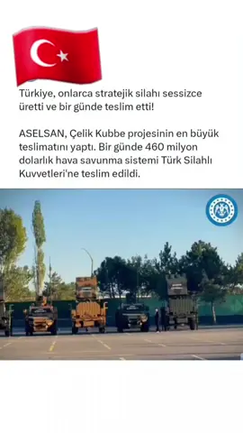 Geçtiğimiz çarşamba günü Aselsan'ın Çelik Kubbe teslimat töreninde bu görüntüleri çektim. O kadar çok sistem var ki, sağdan sola hepsini çekerken insanın başı dönüyor... Biraz da bu muhteşem manzaranın etkisi olabilir tabii... 1 batarya Siper teslim edildi, 3 batarya Hisar-O ve buna ek olarak alçak irtifa hava savunma sistemleri Korkut var. Aynı zamanda 7 adet Puhu ve 2 adet Redet elektronik harp sisteminin hizmete girmesi de son derece önemli. Bu sistemler Siper gibi bir başyapıtın gölgesinde kaldı ama artık modern harp konseptinin en kritik unsurları arasında. Hava savunma sistemlerinde yeniyiz ama elektronik harpte patron #tsk #komando #keşfet #viraltiktok #türkiye 