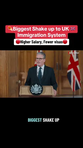 The Uk just announced its bigger visa shake-up in last few years. #Uk#news#keirstarmer#labourparty#breakingnews#immigration#ukvisIlrrule#visaupdates#universalcredit#newrule#fines#ukpublic#britianpeople#hmrc#dwp#currentaffairs#foryoupage❤️#viral_video 