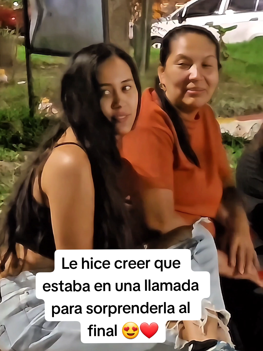 Le hice creer que estaba en una llamada para sorprenderla al final 😍❤️ #fyp #viral #parati #medellin #amor #chayanne 