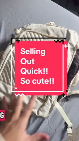 These bags are selling out QUICK! And it just saved us $79 on this trip cause it is considered a personal bag!! #traveltiktok #carryonbag #cuteluggage 