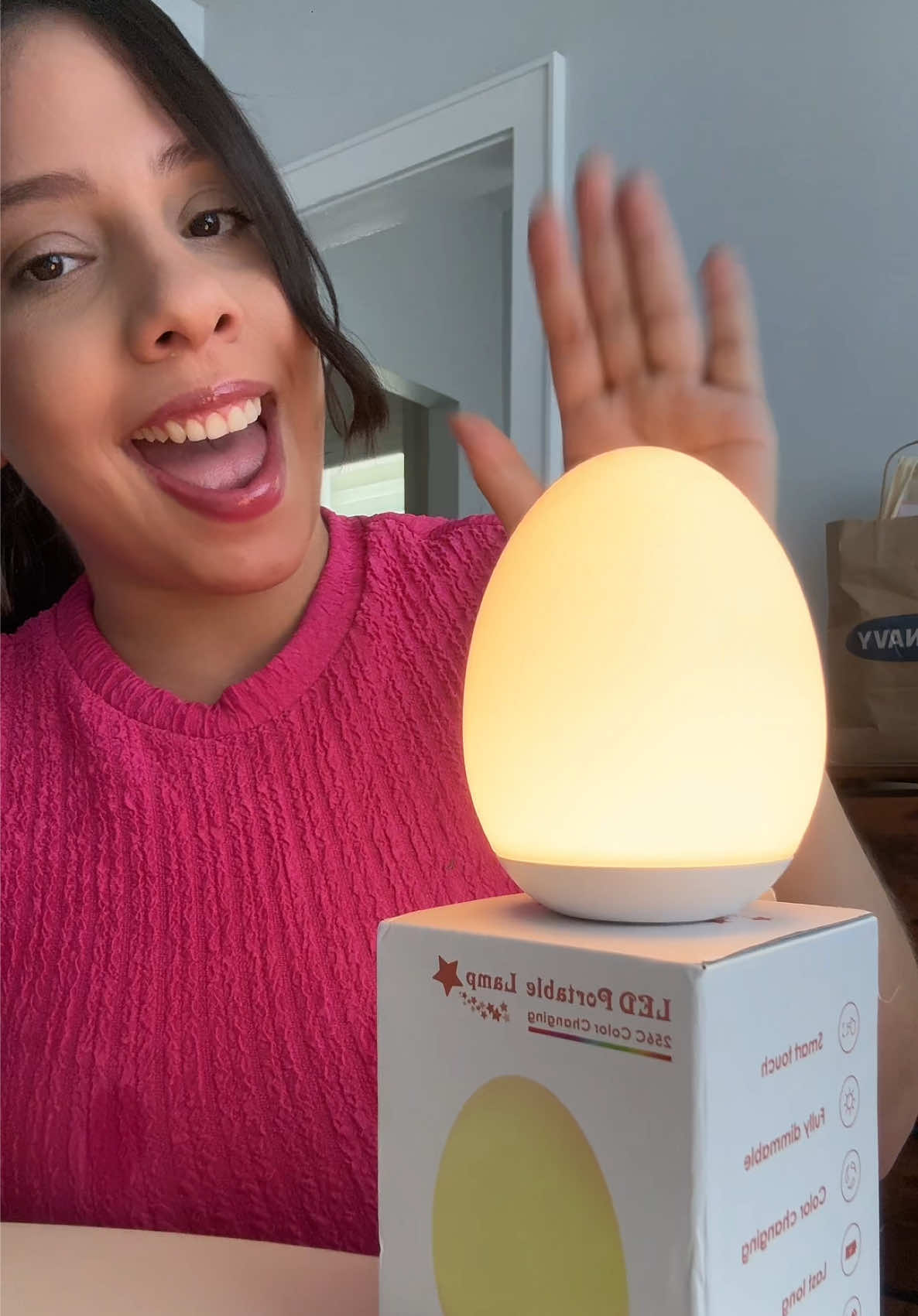 Luz portatil #newborn #tiktokshopcreatorpicks #ledportablelight #newbornbaby #baby 