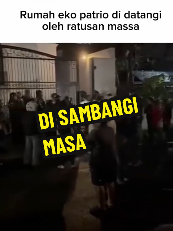 Giliran rumah Eko Patrio di sambangi masa #fyp 