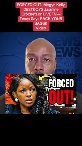 #FORCED OUT! Megyn Kelly DESTROYS Jasmine Crockett on LIVE TV—Texas Says PACK YOUR BAGS!! Video