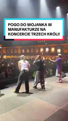 POGO DO WOJANKA W MANUFAKTURZE NA KONCERCIE TRZECH KRÓLI! #manufaktura #manufakturalodz #trzechkróli