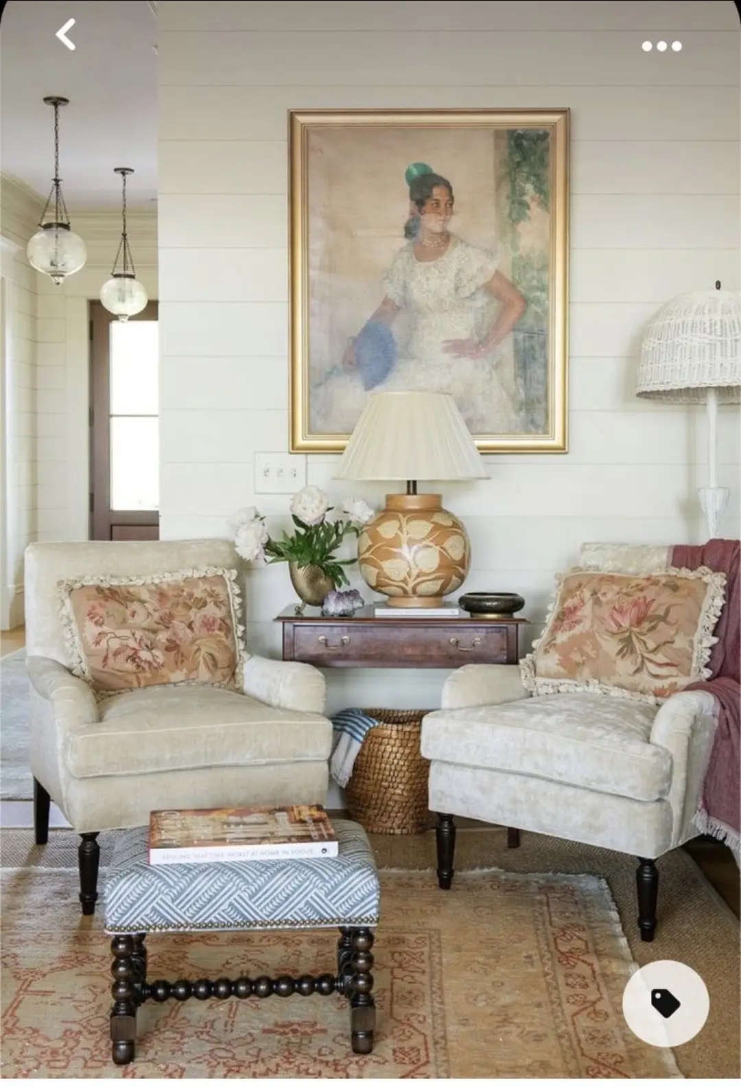 #grandmillenialstyle #grandmillenial #grandmillenialdecor #southerndecor #southerndecorating 