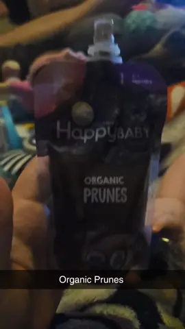 @Happy Baby Organics  vivi loves the prunes! Her lunch review was a success!  #happybaby  #organicbaby  #yummy 