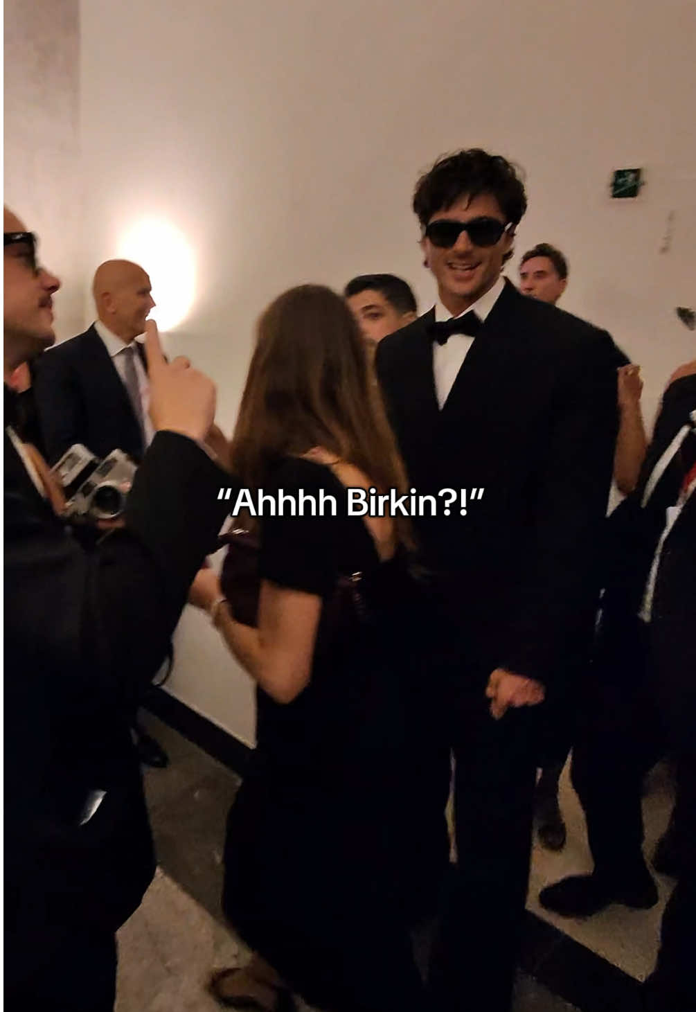 Game recognised game at Venice Film Festival #jacobelordi #venicefilmfestival #frankenstein #premiere #birkin 
