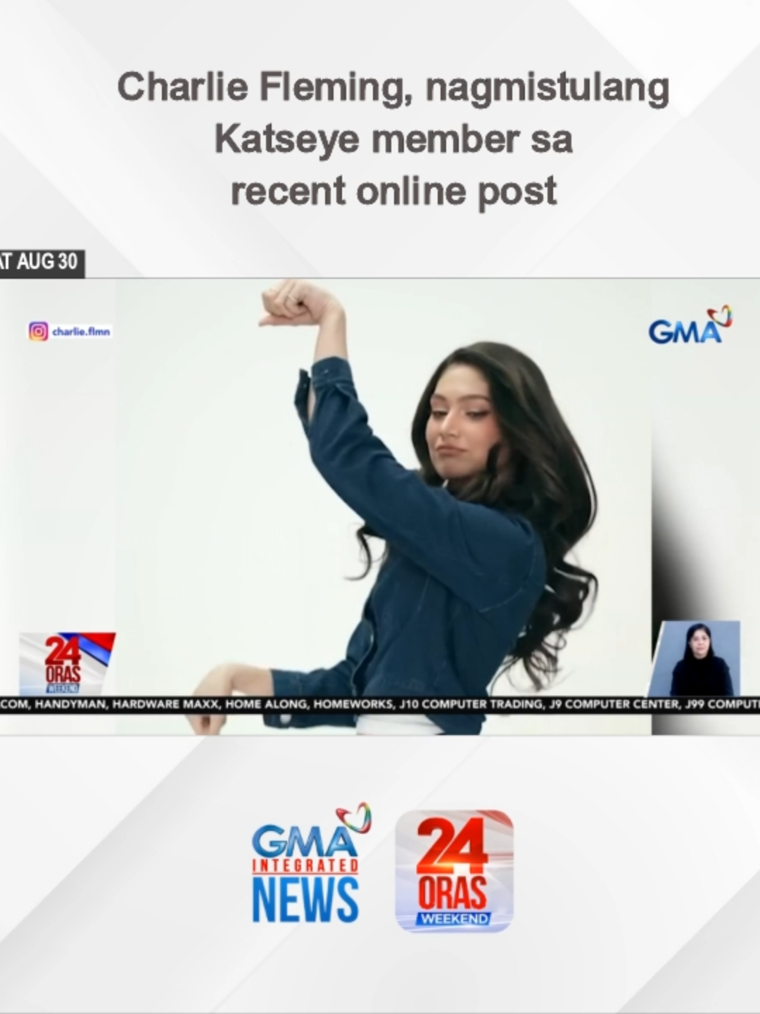 Hands-off Gabriela?! Nagmistulang KATSEYE member si ex-PBB housemate Charlie Fleming sa kanyang newest post na pinusuan ng libo-libong fans! Ang isa pang PBB alumna na si Ashley Ortega, kasama sa “Women to Watch” list ng isang magazine! #GMAIntegratedNews