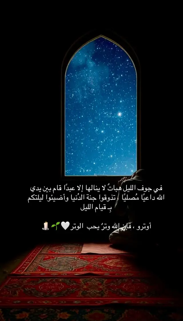 #صلاة #صلاه_الوتر❤️❤️ 