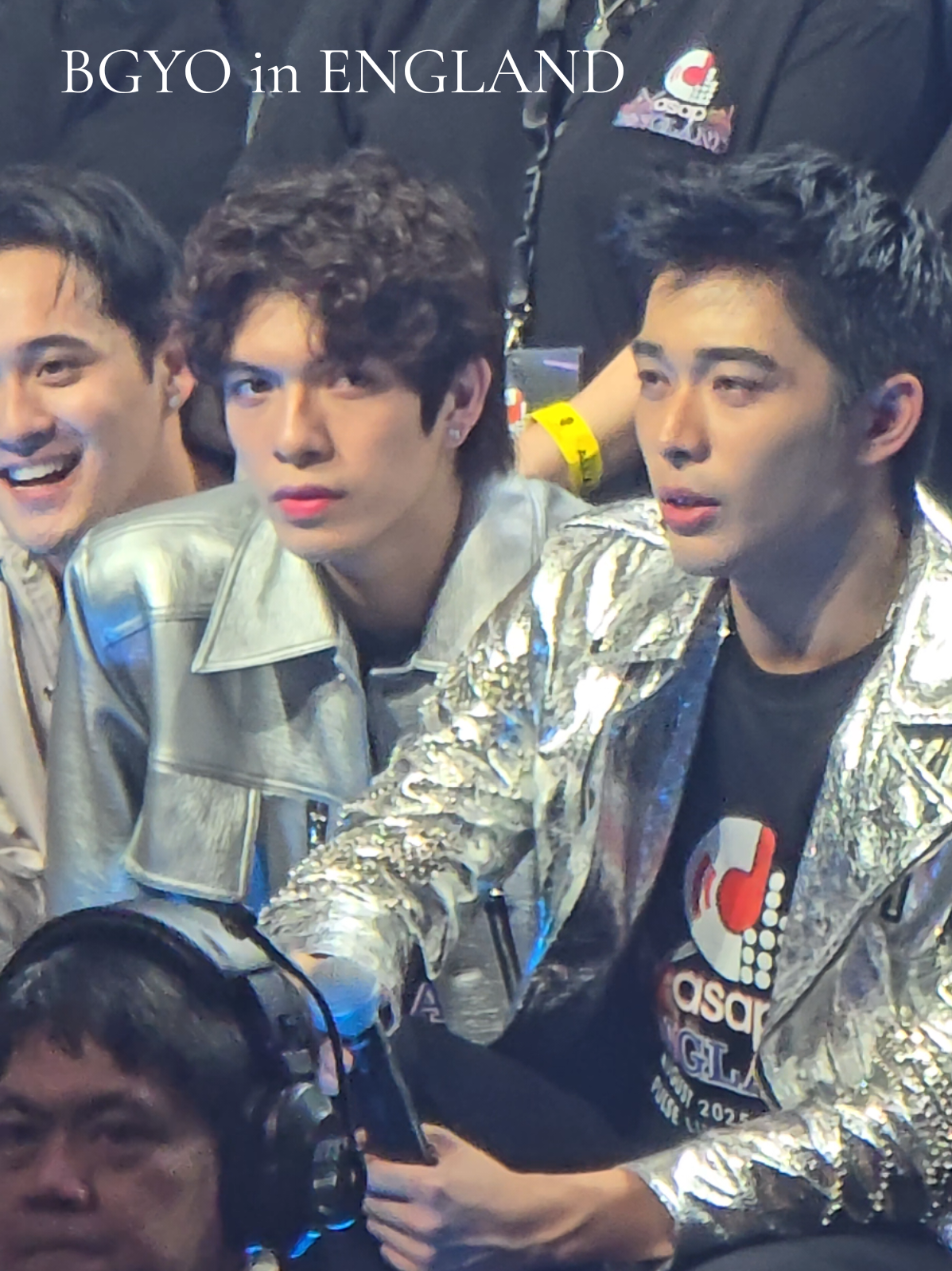 the boys sa group picture taking  sa dulo ng programa ♠️🖤 @BGYO PH  #bgyogelo #bgyomikki #bgyonate #bgyoakira  #bgyojl 
