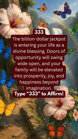 ✨ The Law of Attraction is aligning you with the $1 Powerball Billion Lottery Jackpot 🌍💵. Signs from the Universe are guiding you toward wealth, prosperity, and financial freedom 🎰🏡. Your positive energy, affirmations, and faith are magnetizing abundance, making you a lottery winner in spirit before the prize even arrives 🌟💎. Imagine the joy, the homes you’ll buy, the places you’ll travel, and the life you’ll create for your family. 🌈💰 This is your sign that prosperity and miracles are already on their way. 🙌🔥 #lottery #powerball  #affirmation #manifestation