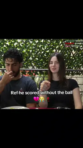 Ref he scored without the ball 😭 #morgan #fyp #rizz #couple #rawdogmoon 