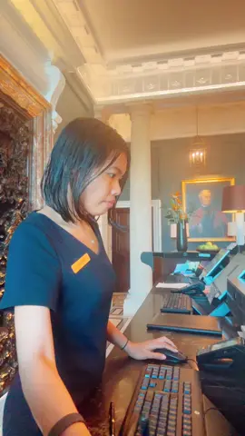 Work mode: activated (barely). #work  #fyp #hospitality  #happiness #motivation 