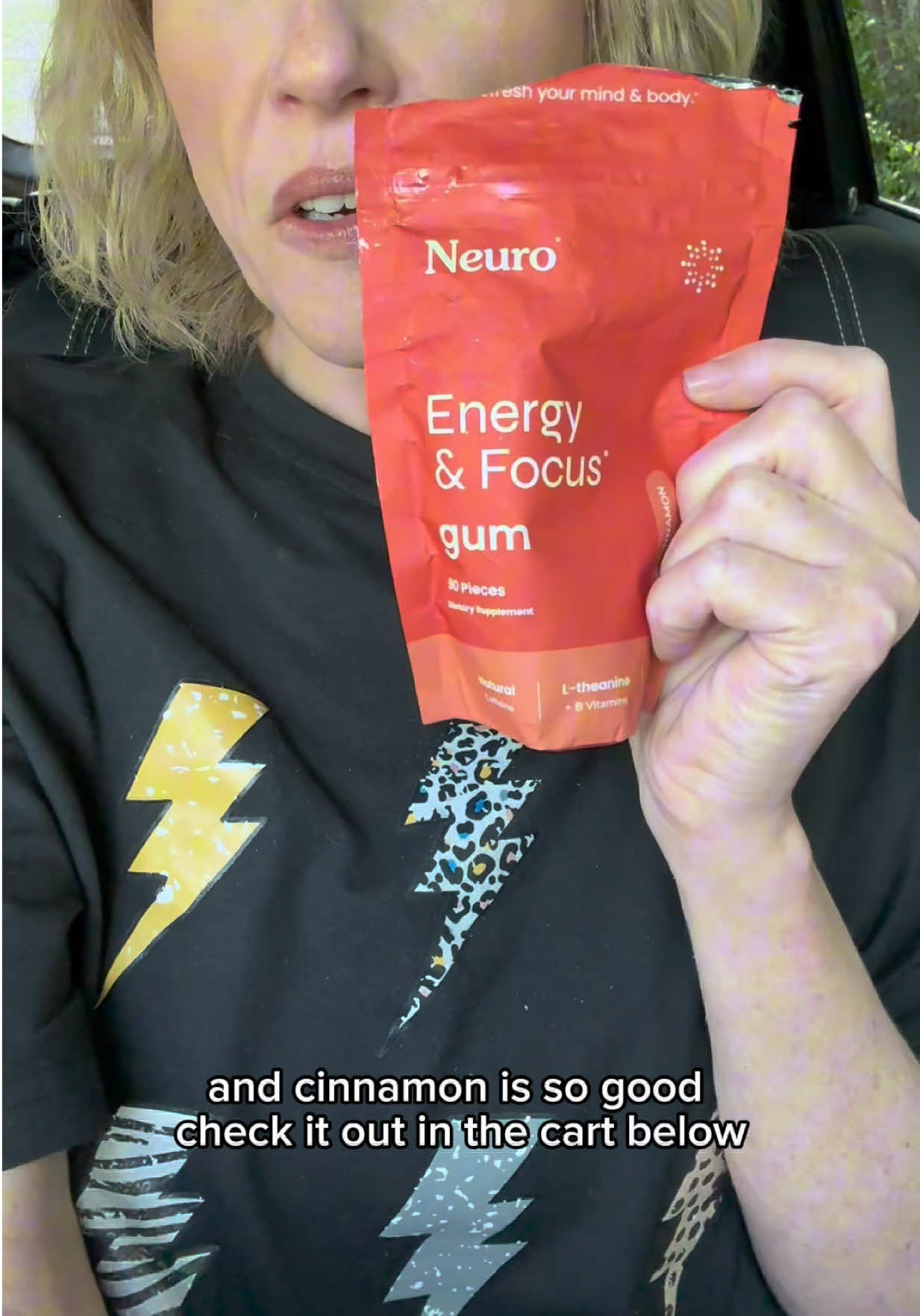 Skip the crash ☕🚫 NeuroGum Cinnamon 90-pack keeps me energized, focused, and ready to crush my day. Natural caffeine, B vitamins + L-theanine in every chew. 🧠✨ #NeuroGum #CinnamonEnergy #CleanFocus  #energygum #focus 