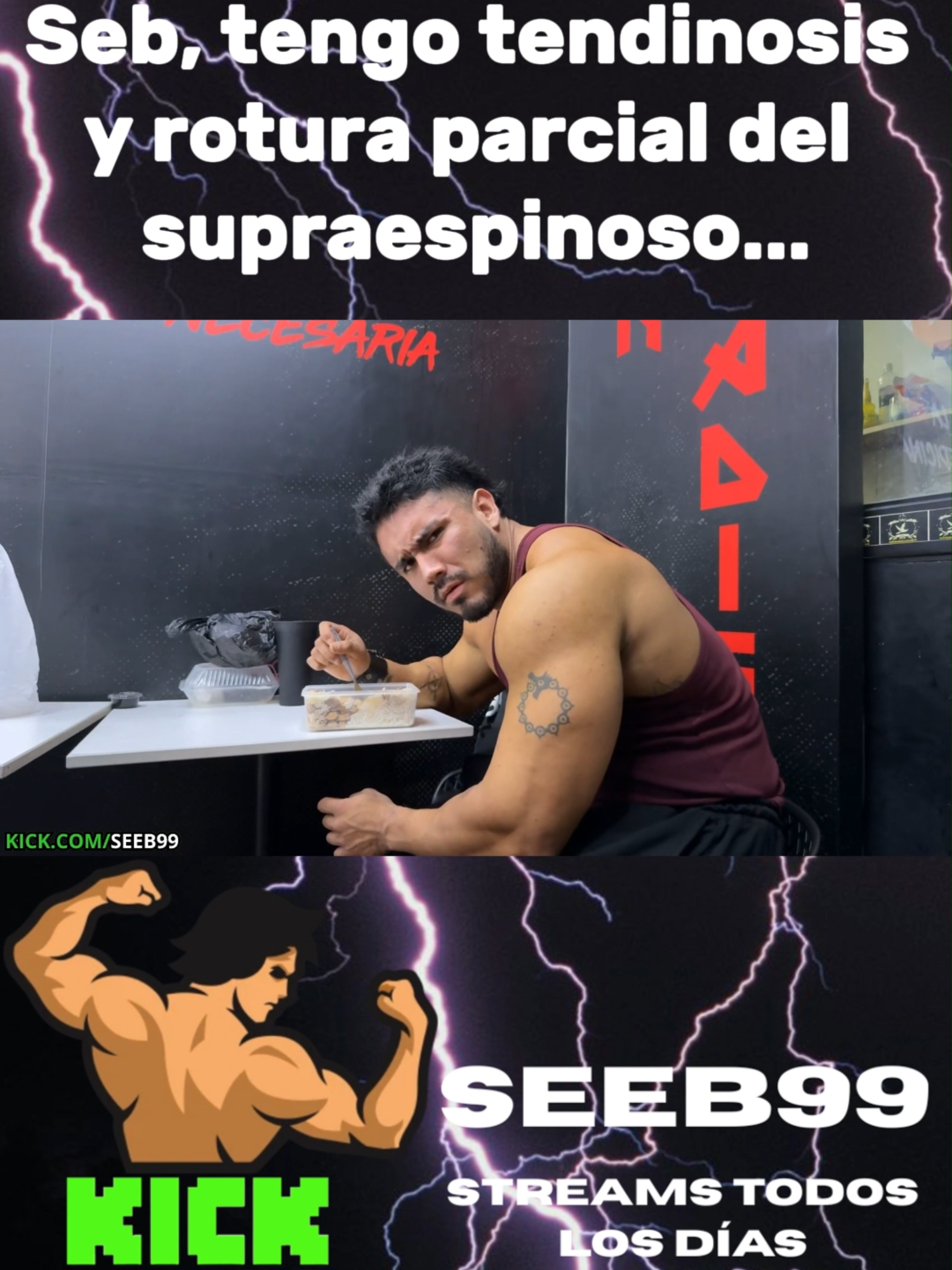 supra pregunta #seeb99 #show #gym #risa #renzosivina #peru🇵🇪 #sed #fyp #kick #streamer #stream #clips #musculation #fy #locura #bodybuilders #work #glory #pain #Fitness