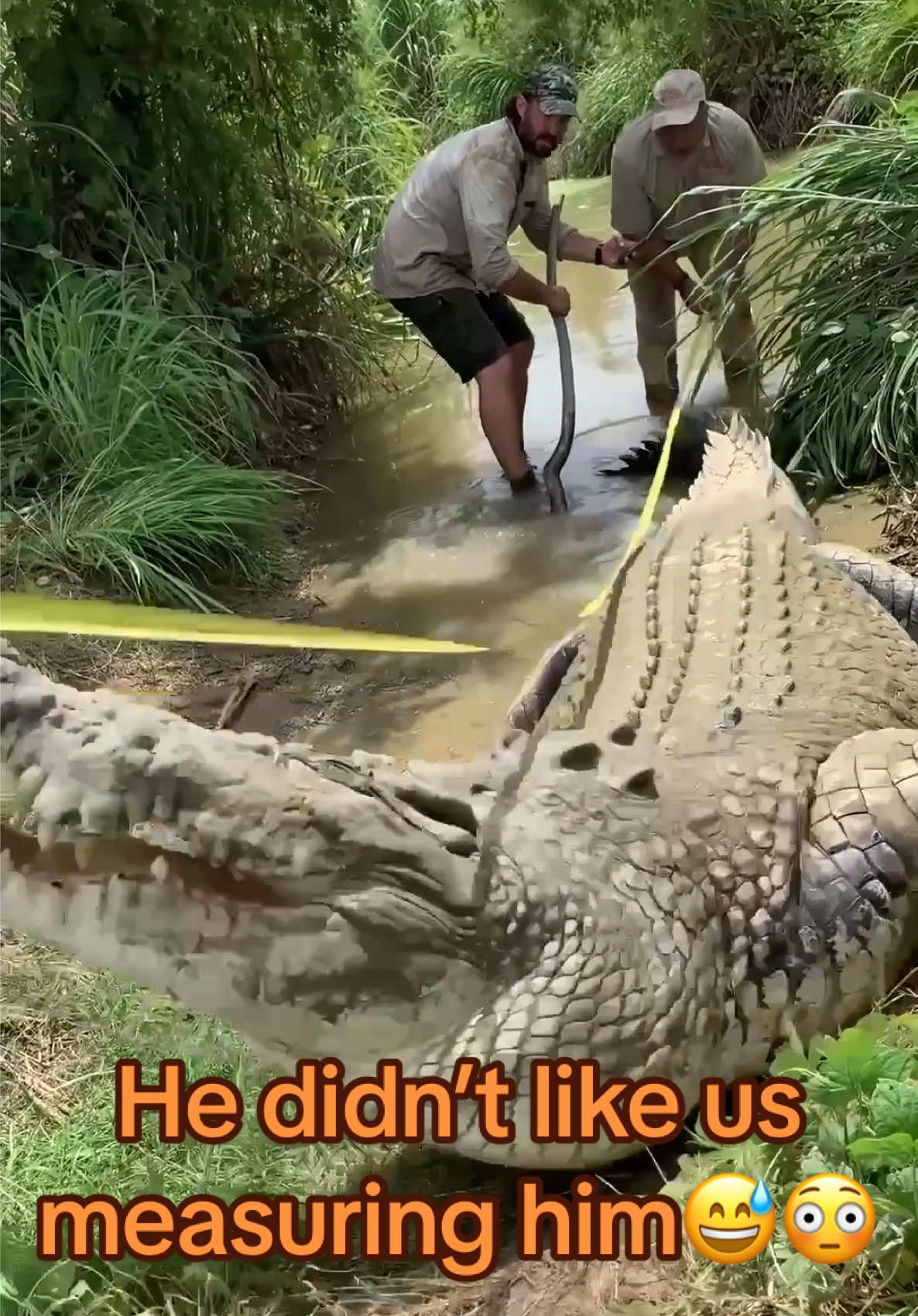 This is one of those days I’ll never forget😂 Hanging out with Matt is an absolute experience😅 Matt is a true crocodile legend and we are definitely going to miss Tripod the One Legged 2000 Beast of a Croc😁 Looking forward to going back to Australia soon🤩Who’s ready for an adventure?👀 Living the Dream!!🎉 And doing what you love you don’t need anyone’s permission🙌