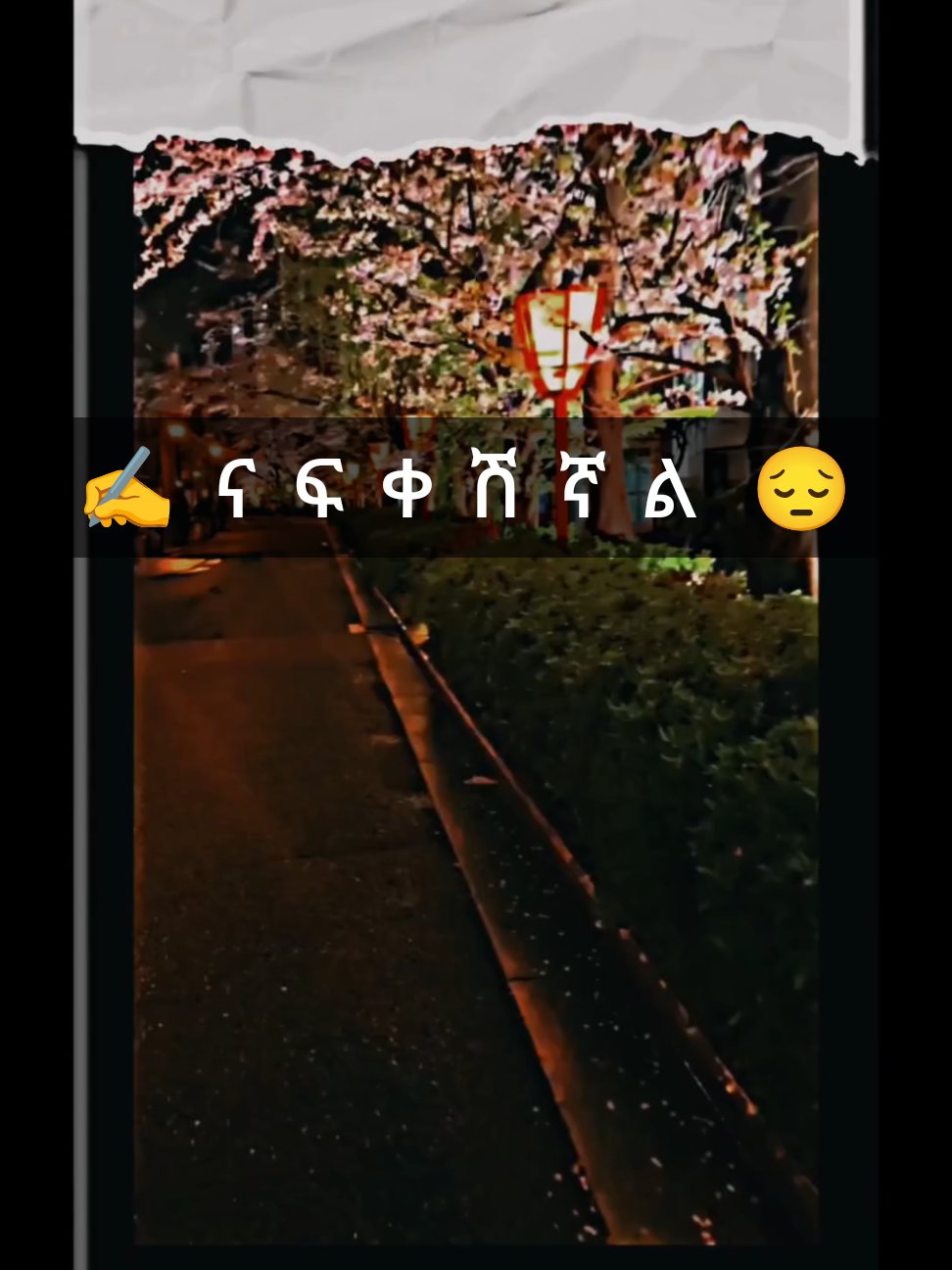 ✍️  ና  ፍ  ቀ  ሽ  ኛ  ል   😔  : : : #አሜን_ጎንደሬው #ፍቅር➻ብቻ🖇ፍቅር➻ብቻ❤🥀🔐 #fypシ゚  #ኤልያስ_ሽታሁን #ግጥም @selina ye maryam @feven ሉሲ family  @amy_amhara @ሶስና ✍️ @Beza Endale @╎⃝  ⫸ አሜን﹏𓄂 @╎⃝  ⫸ አሜን﹏𓄂 @╎⃝  ⫸ አሜን﹏𓄂 