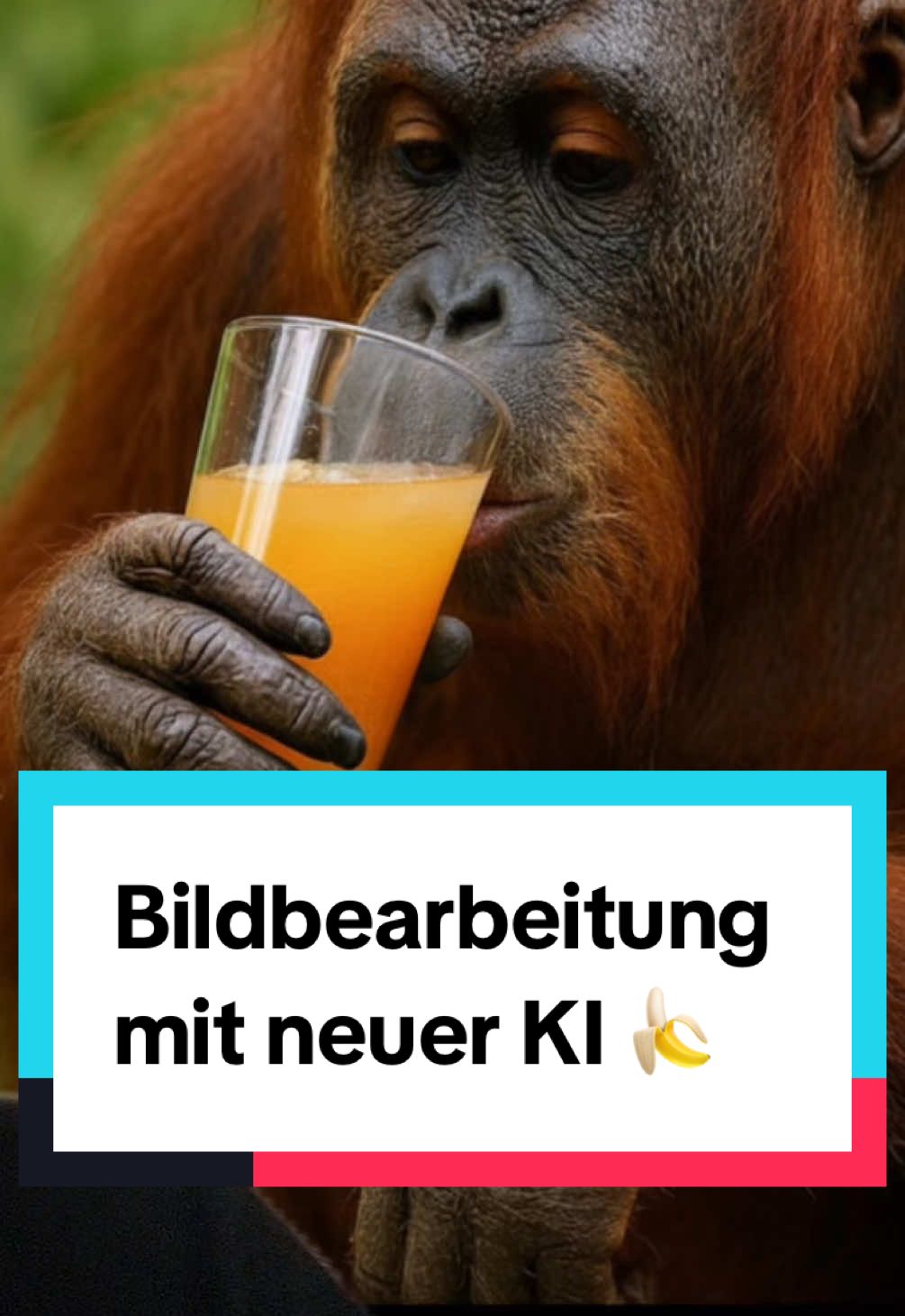 Bildbearbeitung mit neuer KI 🍌 #techtok #technology #google #gemini #ai 