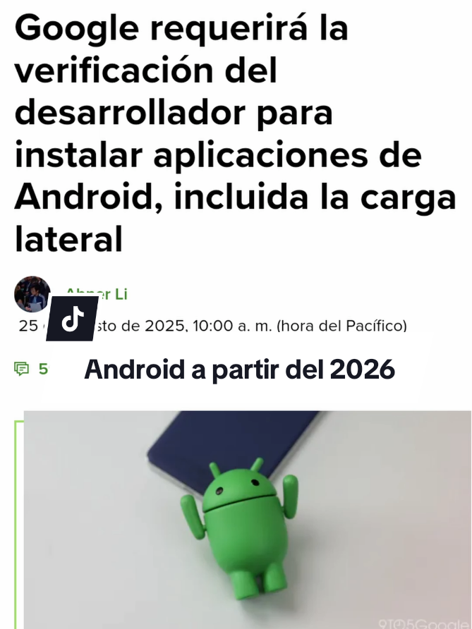 Android a partir del 2026 #android #celulares 