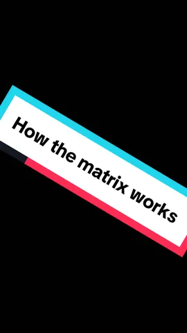 How the matrix works #fyp #matrix #blueOrRed #realOrfake? #beliefsystems 