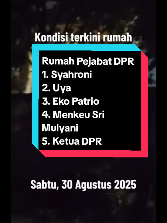 Kondisi Terkini Rumah Para PEJABAT-PEJABAT Negara. #sejarahindonesia #indonesia🇮🇩 #indonesia #demodpr #rakyatindonesia 