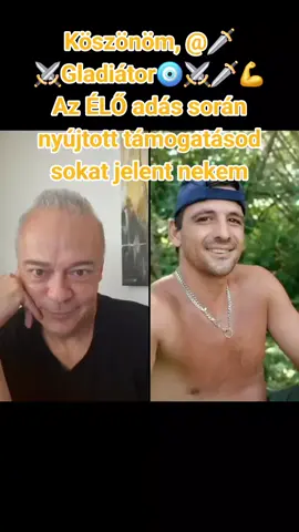 🗡⚔️Gladiátor🧿⚔️🗡💪, köszönöm a hatalmas támogatást az ÉLŐ adásomban! Próbálom folytatni a minél jobb ÉLŐ tartalmak készítését! @🗡⚔️Gladiátor🧿⚔️🗡💪 #tiktoklive #livehighlights #livegift #greetingheart #goodnight 