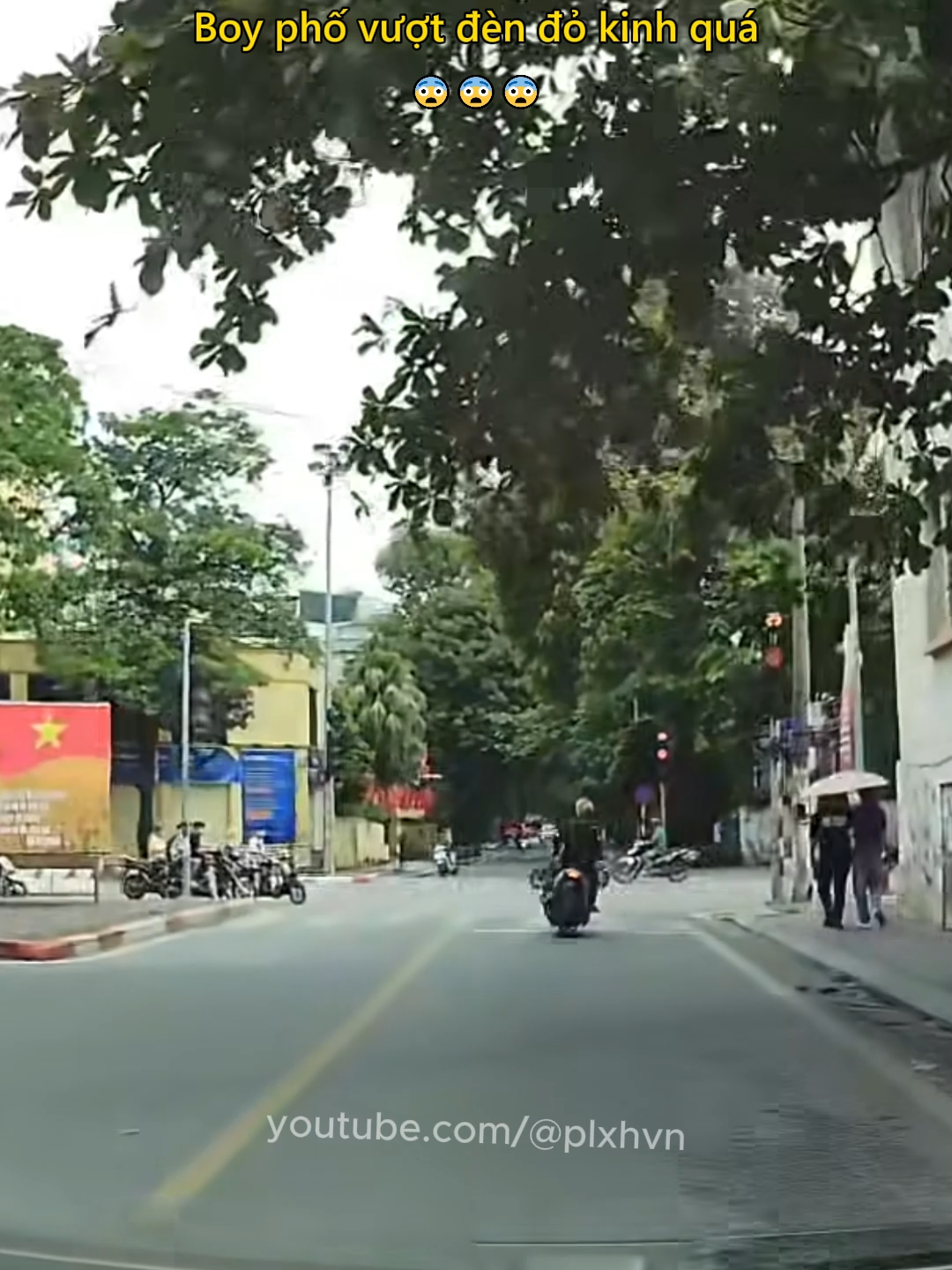 Boy phố vượt đèn đỏ kinh quá 😨 #giaothong #tretrau #gioitre #antoangiaothong #tainangiaothong #plxhvn #phapluatxahoi