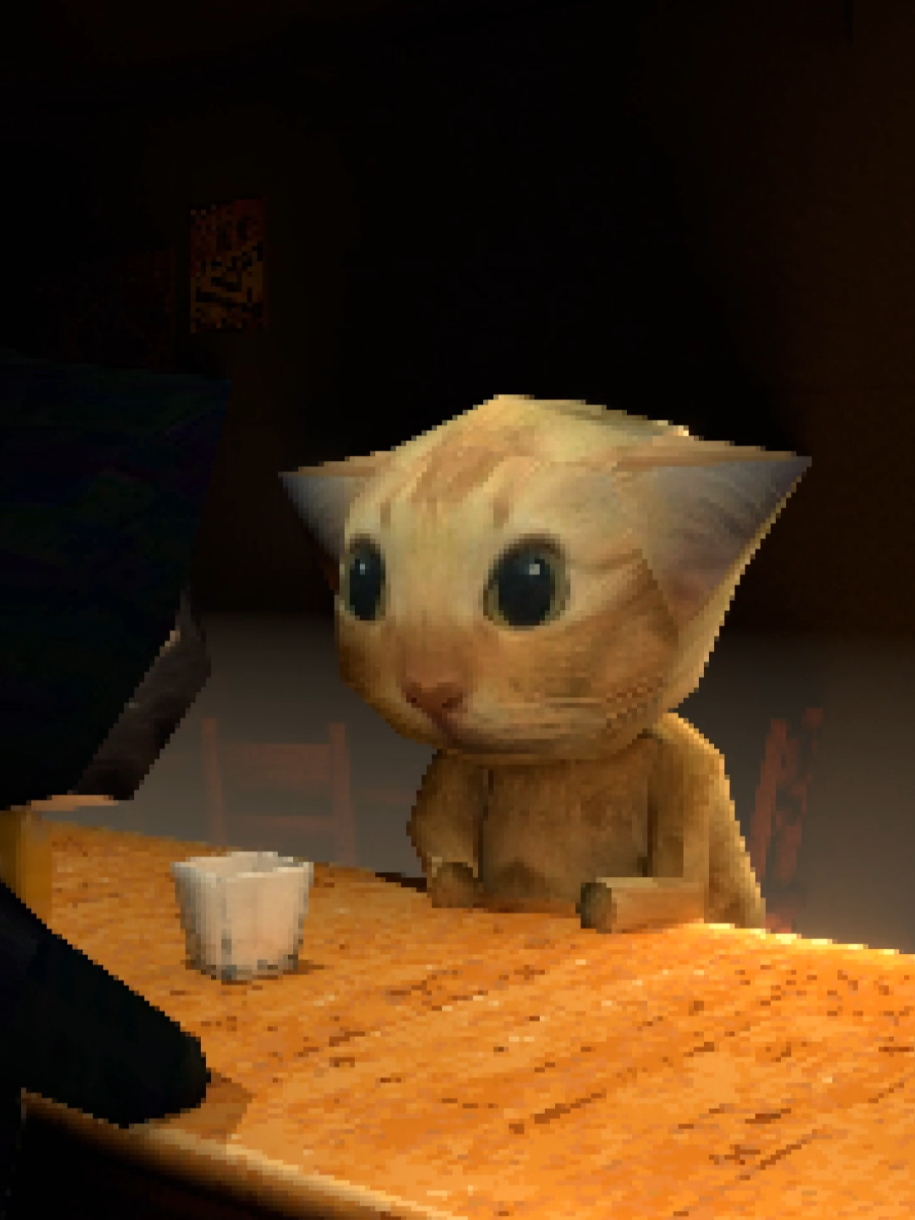 meow meow:_( #cat #blender3d #3danimation #fyp 