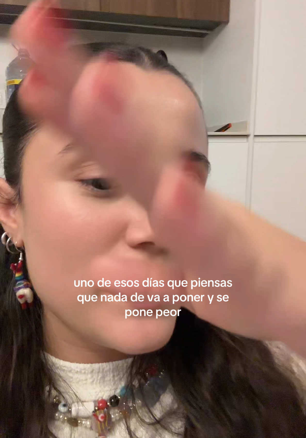 Hay veces que uno tiene que burlarse de uno mismo y continuar