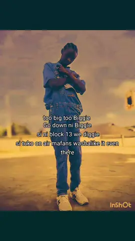 too big too Biggie chorus