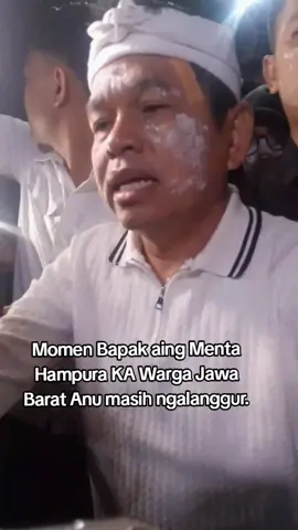 semua warga Jawa Barat nya'ah KA bapak🙏❤️ #dedymulyadi  #bandung  #gedungsate 