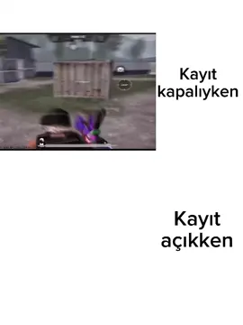 Kayıt açıkken vs kayıt kapalıyken #pubg #pubgmobile #pubgmemes #pubgmoments #fyp 