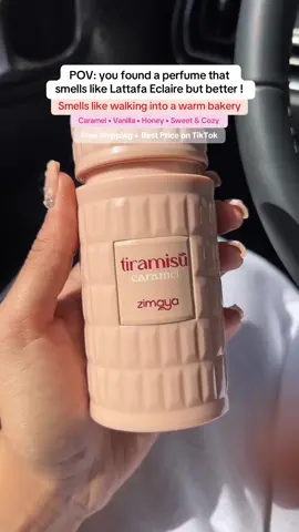 Smells like walking into a bakery 🤍 caramel, vanilla & honey all in one bottle. I wore this once and immediately got asked what I was wearing 👀 it’s THAT good. If you love sweet, head-turning scents tap the orange cart before it sells out ✨ #sweetperfume #gourmandfragrance #tiktokmademebuyit #perfumeaddict