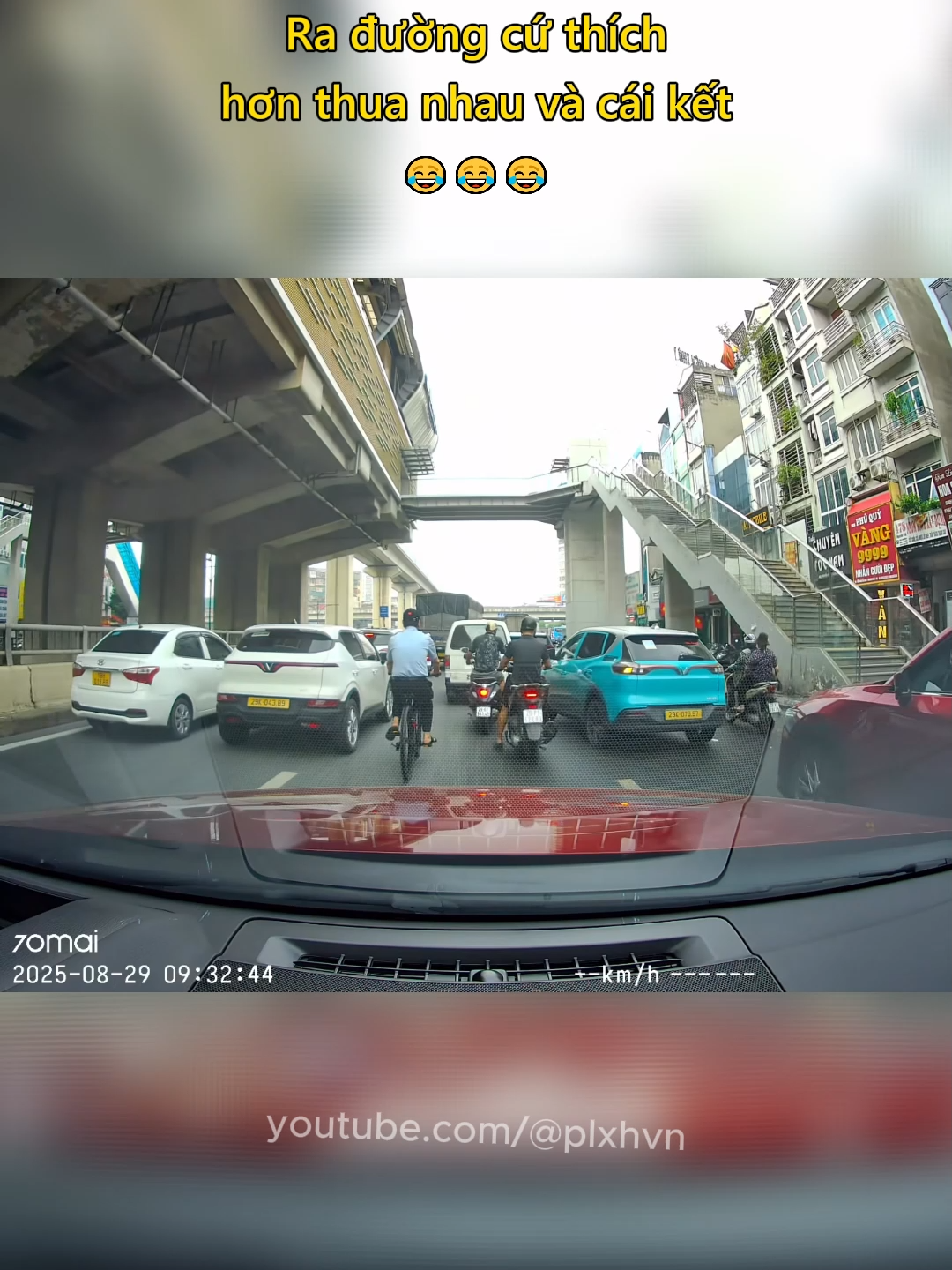 Ra đường cứ thích hơn thua nhau và cái kết 😂 #giaothong #vanhoagiaothong #xanhsm #luatgiaothong #plxhvn #phapluatxahoi