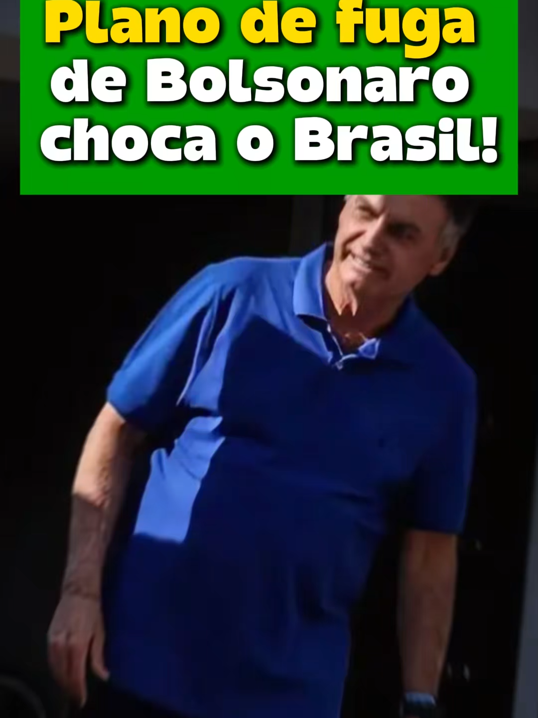 Plano de fuga de Bolsonaro choca o Brasil! #plano #fuga #bolsonaro #jairbolsonaro #brasil