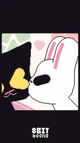 Send this to someone you want to play rock paper scissors with!! #pixelart #animation #8bitbeeno #comedy #furry
