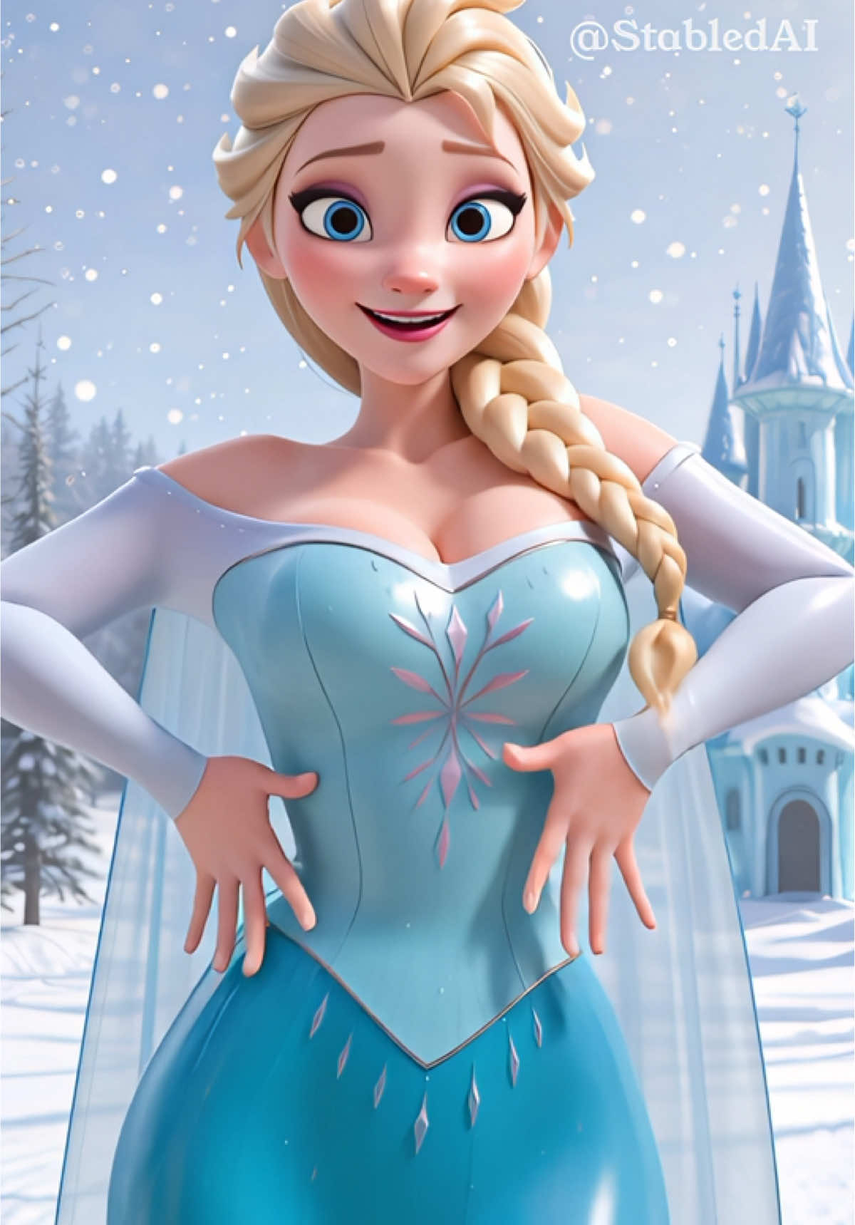 Frozen Elsa #frozen #elsa #disney #dance #trend 