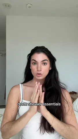 Back to school!! Dorm shower essentials. Everything you must have for your shower routine  #backtoschool #university #college #dormlife #dormroom 