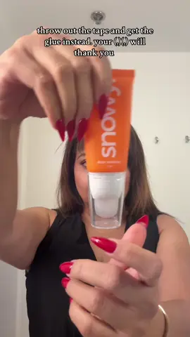 I danced all night and my dress was in tact. I will NEVER go back to garment tape again #boobtapehack #selfadhesive 