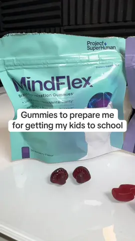 Easy gummies to prepare for everything the day throws at you! #projectsuperhuman #superhuman #mindflex #dreamon #tiktokshopcreatorpicks 
