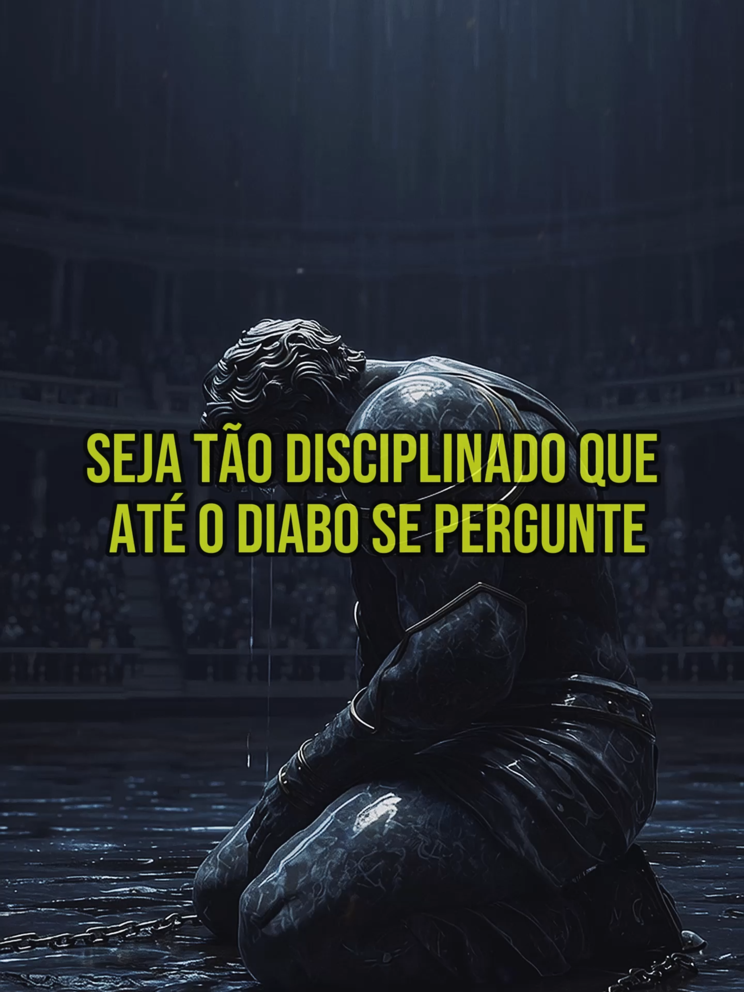 Disciplina que o Diabo Não Quebra #liçõesdevida #motivação #mentalidade #estoicismo
