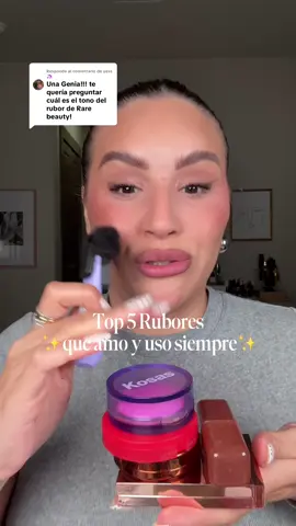 Respuesta a @yess 🦄 aquí les dejo los tonos de mis rubores favoritos que amo y adoro @Rare Beauty @Huda Beauty @Patrick Ta Beauty @DanessaMyricksBeauty @Kosas #blush #blushing #makeupfavorites #rubor #rubordemaquillaje 
